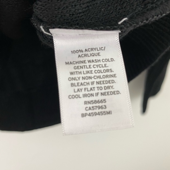 𝅺bp NWT Blue and Black pull over quarter zip small - Picture 5 of 6